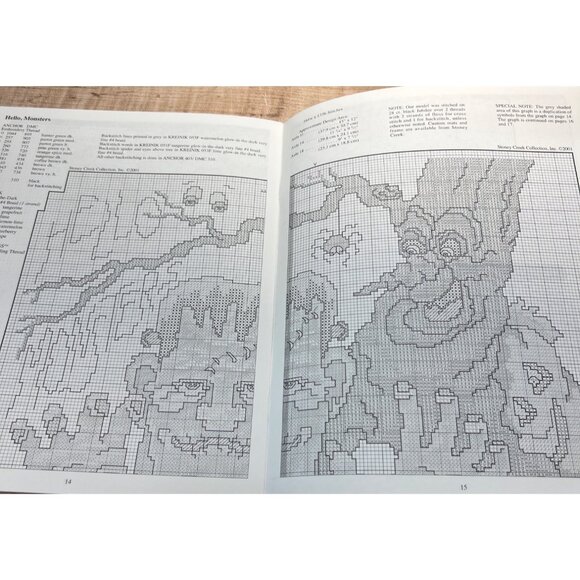 Stoney Creek Witches Stitches Halloween Cross-Stitch Pattern Book - Picture 3 of 3